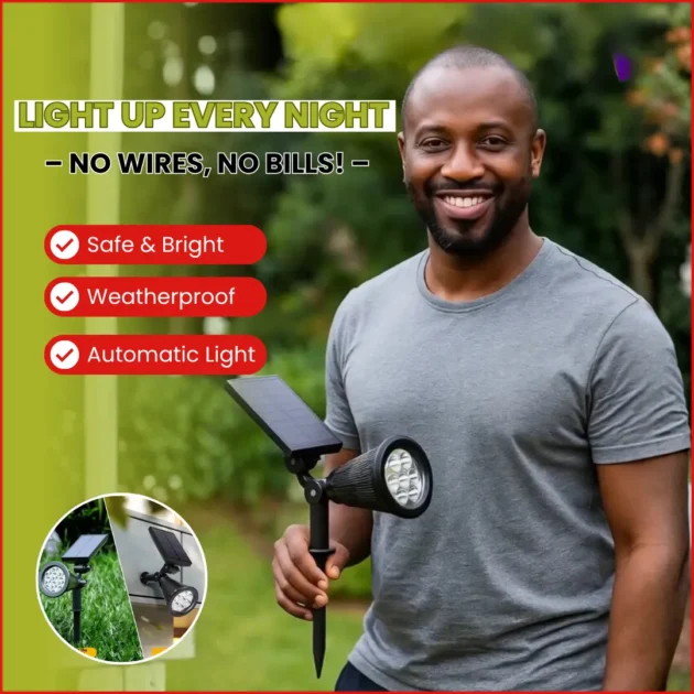 Outdoor Solar Garden Light