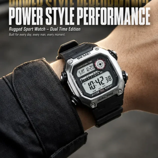 Men’s Rugged Sport Watch