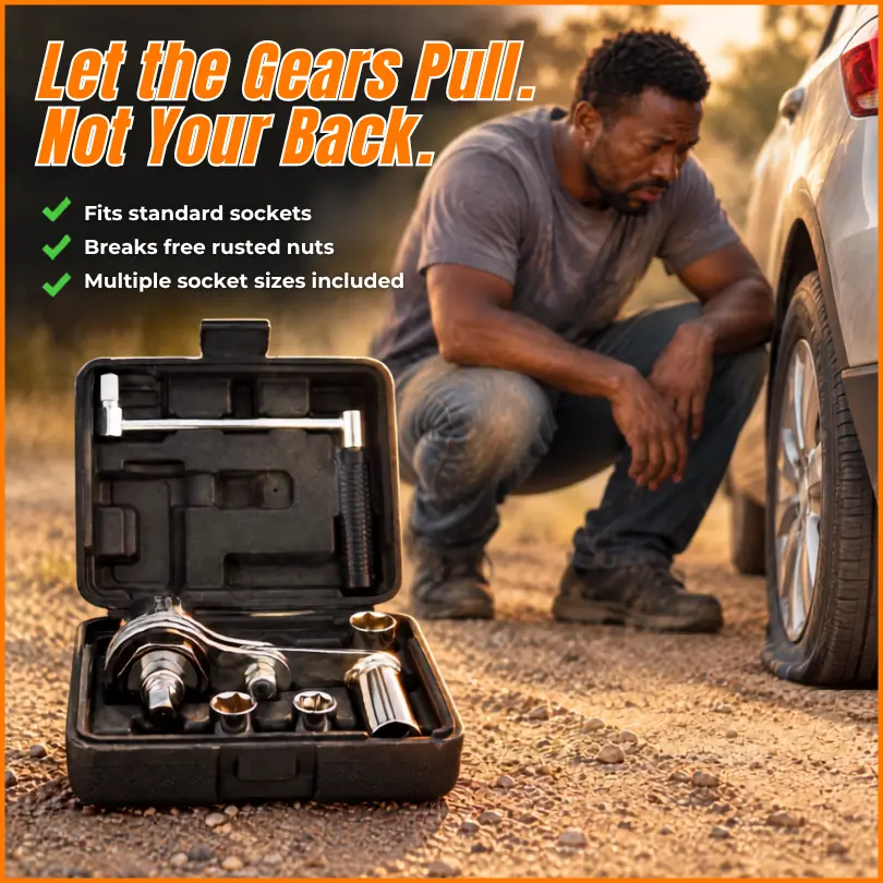 Torque Multiplier Wrench for Lug Nuts