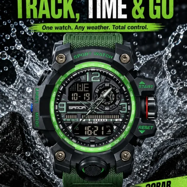 Men’s Fashion Sport Watch – Water Resistant