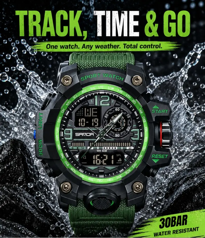 Men’s Fashion Sport Watch – Water Resistant